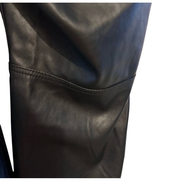 Torrid Womens Black Faux Leather Pants Size 18 Regular - Picture 12 of 12